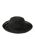 Women's Open Weave Cloche Hat