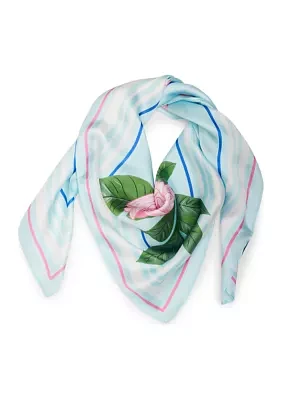 In Full Bloom Square Scarf