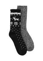 2-Pack of Crew Socks