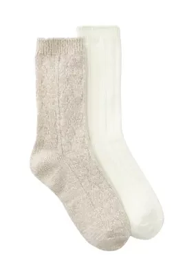 2-Pack of Crew Socks 