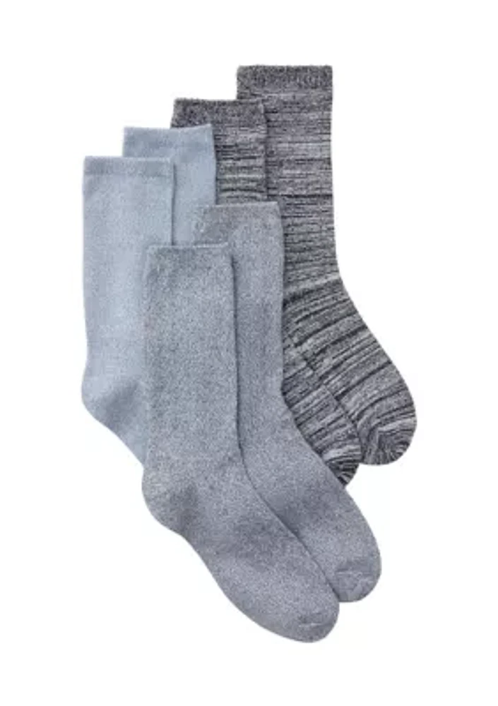 3-Pack of Midweight Crew Socks