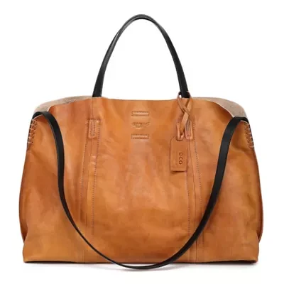 Forest Island Leather Tote