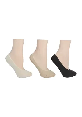 3 Pack No Show Liner Socks