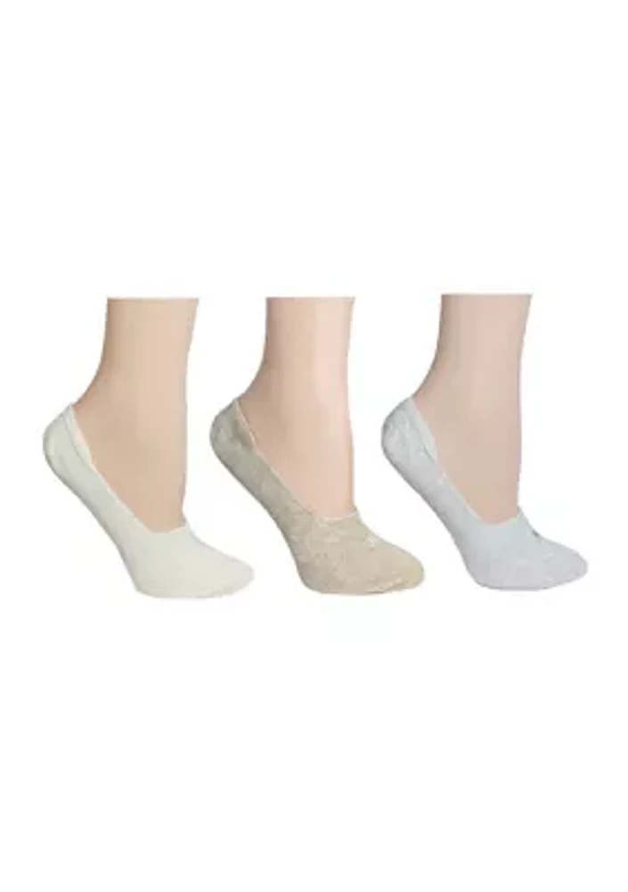 No Show Liner Socks - 3 Pack