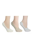 No Show Liner Socks - 3 Pack