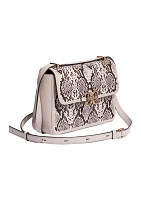 Christy Convertible Snake Printed Shoulder Bag