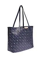   Harper Coated Canvas Medium Shopper Tote 