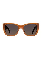 Kensington Rectangular Frame Sunglasses