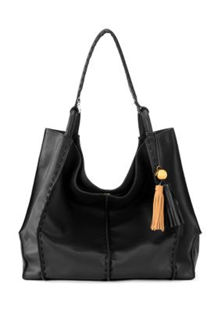 Los Feliz Leather Large Tote