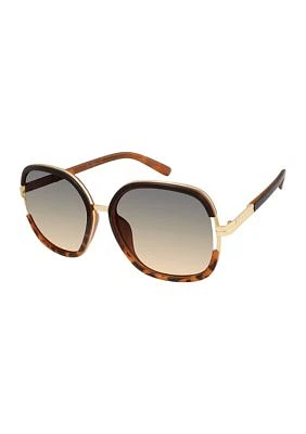 Vented Oval Sunglasses