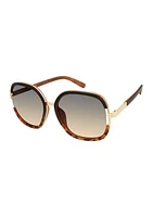 Vented Oval Sunglasses