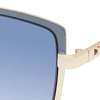 Cat Eye Golden Sunglasses