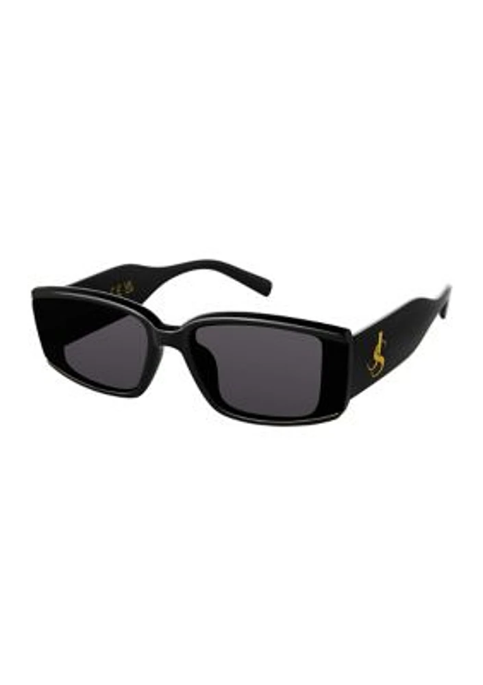 Plastic Rectangular Sunglasses