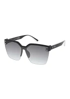 Rimless Shield Sunglasses