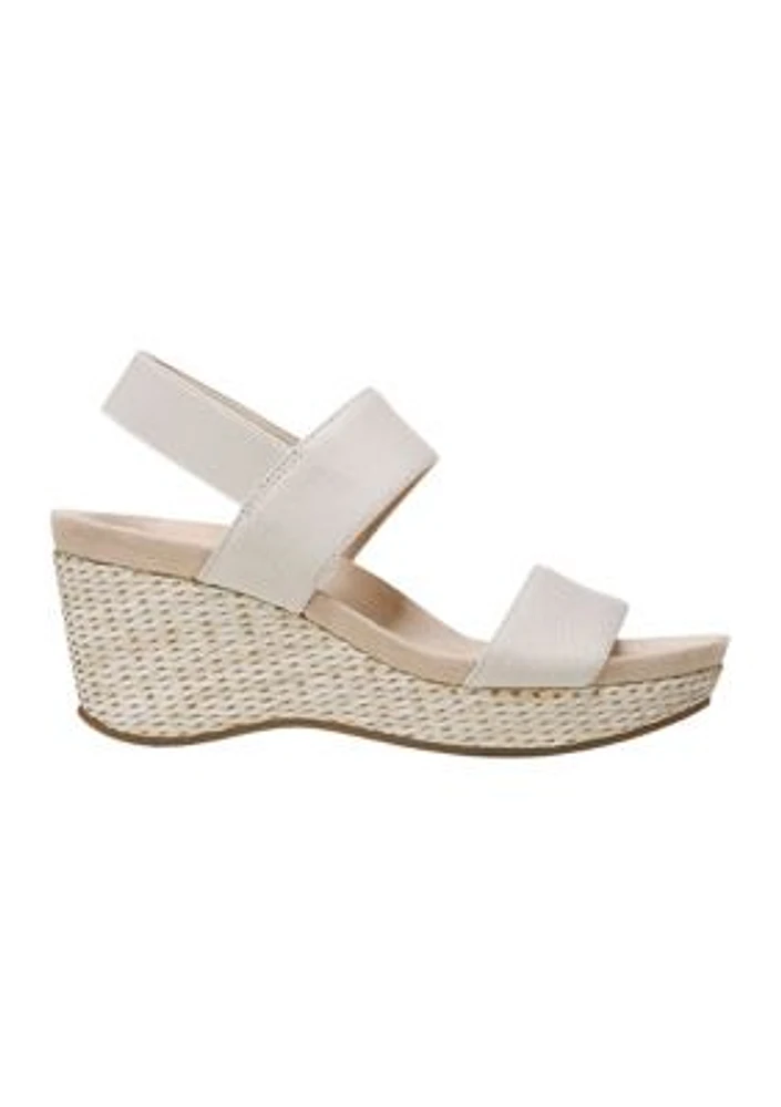 Delta Ankle Strap Wedge