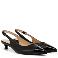 Gazing Slingback Kitten Heel