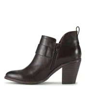 Karina Block Heel Ankle Bootie