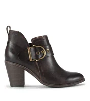 Karina Block Heel Ankle Bootie