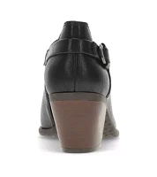 Yanah Block Heel Ankle Bootie