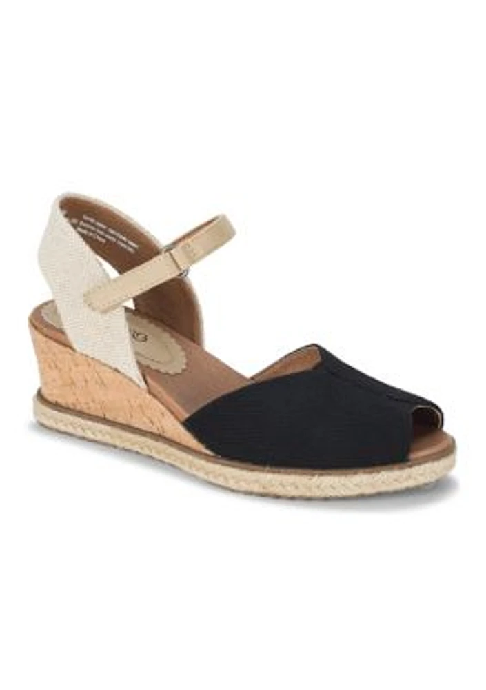 Odetta Espadrille Wedge Sandals