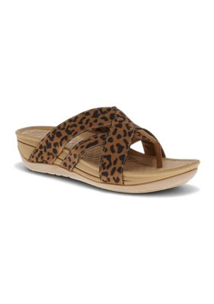 Diana Leopard Sandals