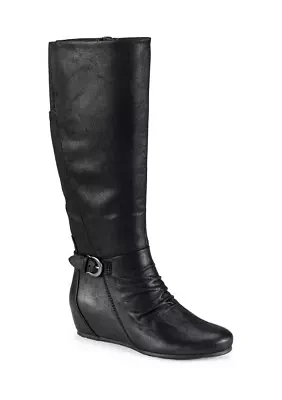 Sammy Wedge Boots - Wide Width Calf