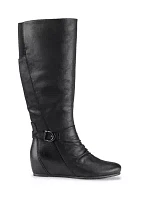 Sammy Wedge Boots - Wide Width Calf