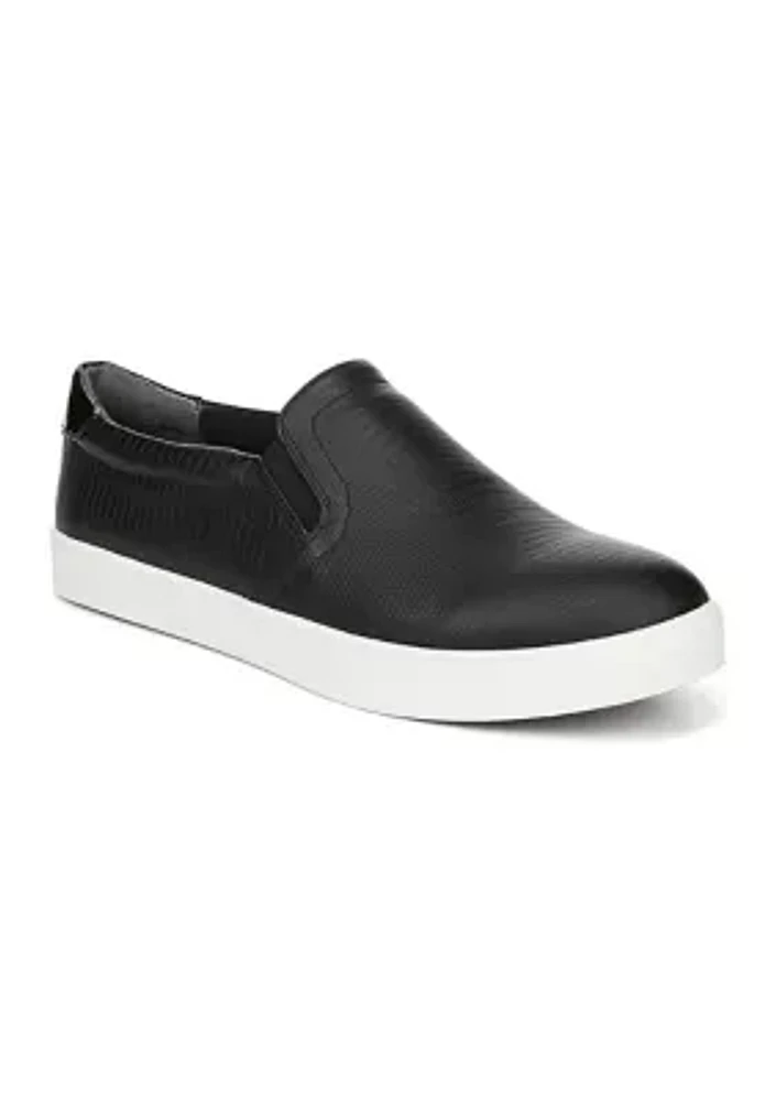 Madison Slip On Black Larsen Sneakers