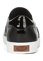 Madison Slip On Black Larsen Sneakers