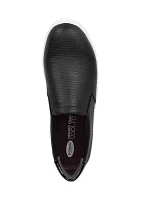 Madison Slip On Black Larsen Sneakers