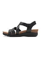 Calenne Clara Wedge Sandals