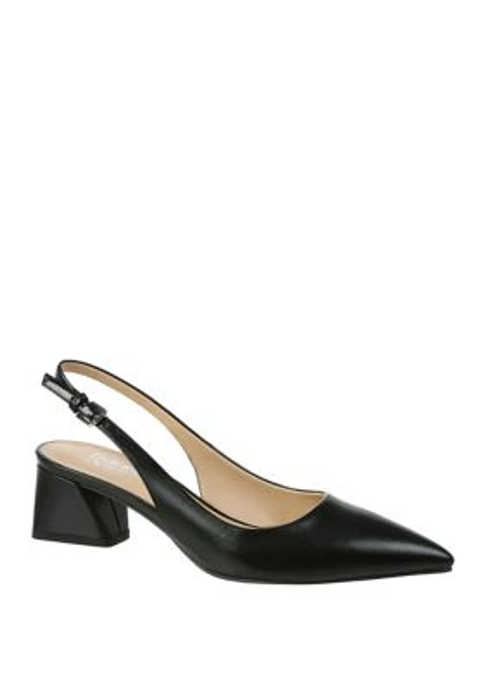 Racer Slingback Pumps