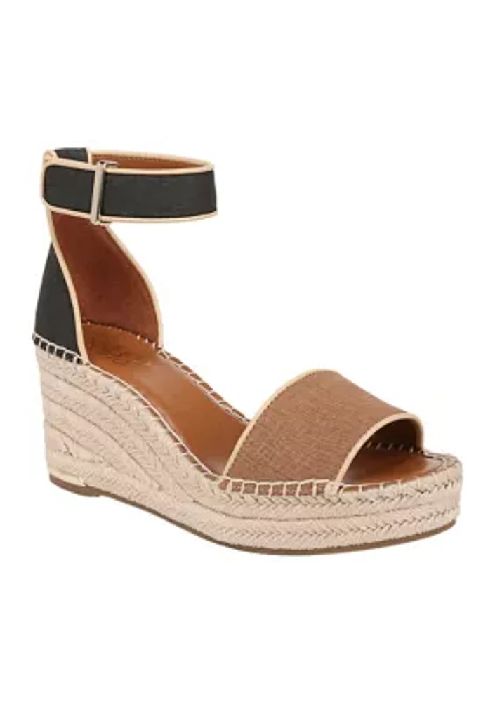 Clemens Wedge Espadrille Sandals