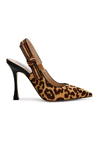 BRI Leopard Bow Heels