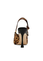 BRI Leopard Bow Heels