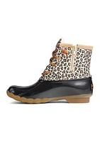 Saltwater Animal Print Textile Multi Duck Boots