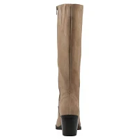 Tater Heeled Wide Calf Tall Shaft Boot