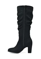 Teachers Tall Shaft Heeled Boots