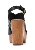 Thalia Platform Heel Clogs