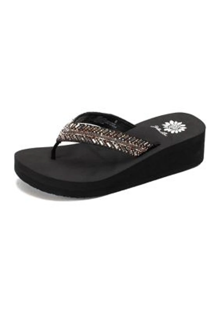 Lessie Thong Flip Flop Sandals