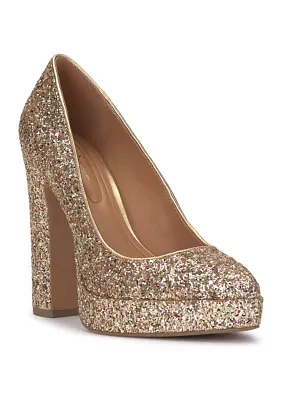 Glynis Platform Sparkle Pumps