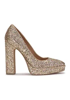 Glynis Platform Sparkle Pumps