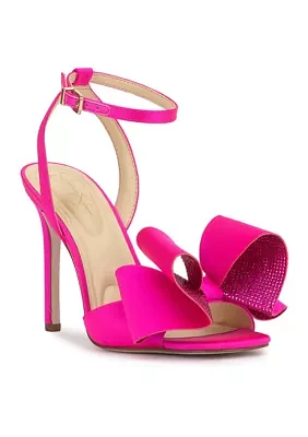 Olivine2 Bow Stiletto Sandals