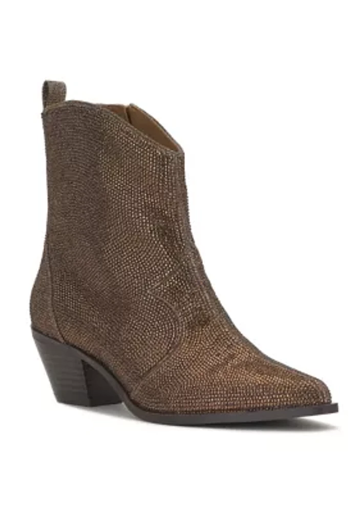 Oviedo Rhinestone Western Booties