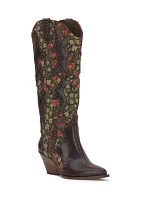 Zaikes Floral Western Boots