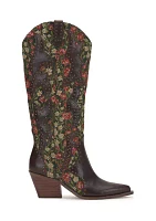 Zaikes Floral Western Boots