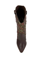 Zaikes Floral Western Boots