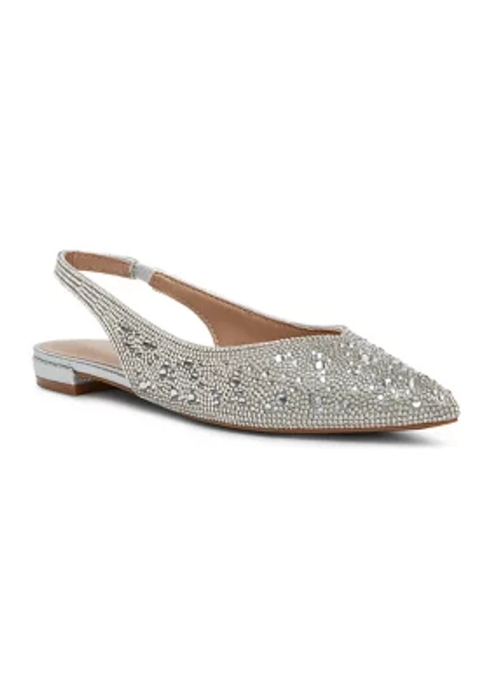 Delaney Sling Back Flats