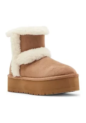 Everett Cozy Platform Booties