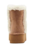 Everett Cozy Platform Booties